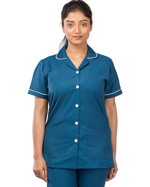 Unisex Nurse Uniform With Normal Length Half Sleeves