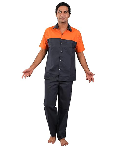 Quality Industrial Worker Mechanic Uniform Blue Colour