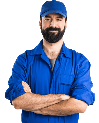 Blue Cotton Men Coverall Electrician Suit Uniform