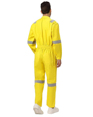 100% Cotton Safety Boiler Suit/Coverall of 240 GSM with Reflective tape