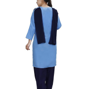 Women’s Poly Cotton Readymade and Stitched Housekeeping Salwar Suit with Dupatta Set – Ideal for Security Guards, Hotel, Cleaning Staff and Hospital Staff Uniform