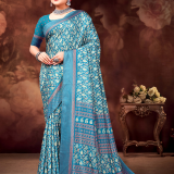 Cool Blue Sarees