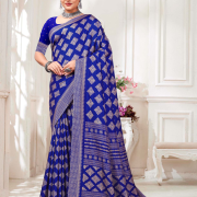 Dark Slate blue Sarees