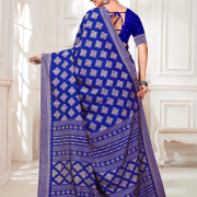 Dark Slate Blue Sarees