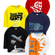 Kuchipoo Boys Full Sleeves Cotton T-Shirt