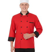 Chef Dress For Men and Women Full Sleeve Classic Chef Coat with Double-Breasted Design