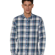 Allen Solly Men Cotton Blend Regular Fit Big Checks Casual Shirt