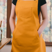 Katrela Waterproof Unisex Kitchen Checkered Design Apron with 1 Front Centre Pocket