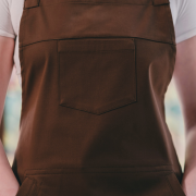 Katrela Waterproof Unisex Kitchen Checkered Design Apron with 1 Front Centre Pocket