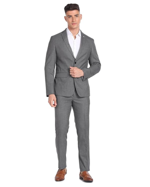 Arrow Men’s Polyester Single Breasted Business Suit Pants Set