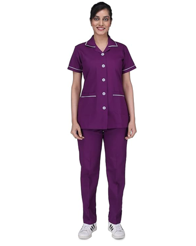 Medi-AP Nurses Uniform/Nurses Suit Violet