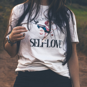 KIDS Girls Cotton Printed Round Neck Regular Fit T-Shirt